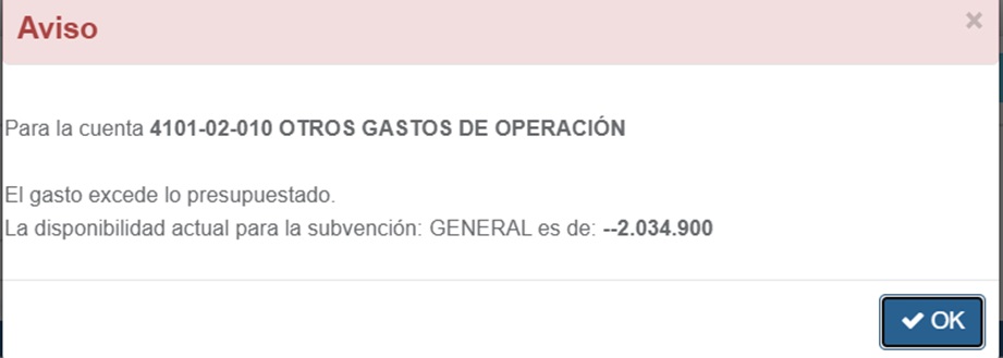 Bloqueo de Presupuesto 2