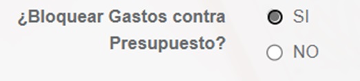 Bloqueo Presupuesto 3